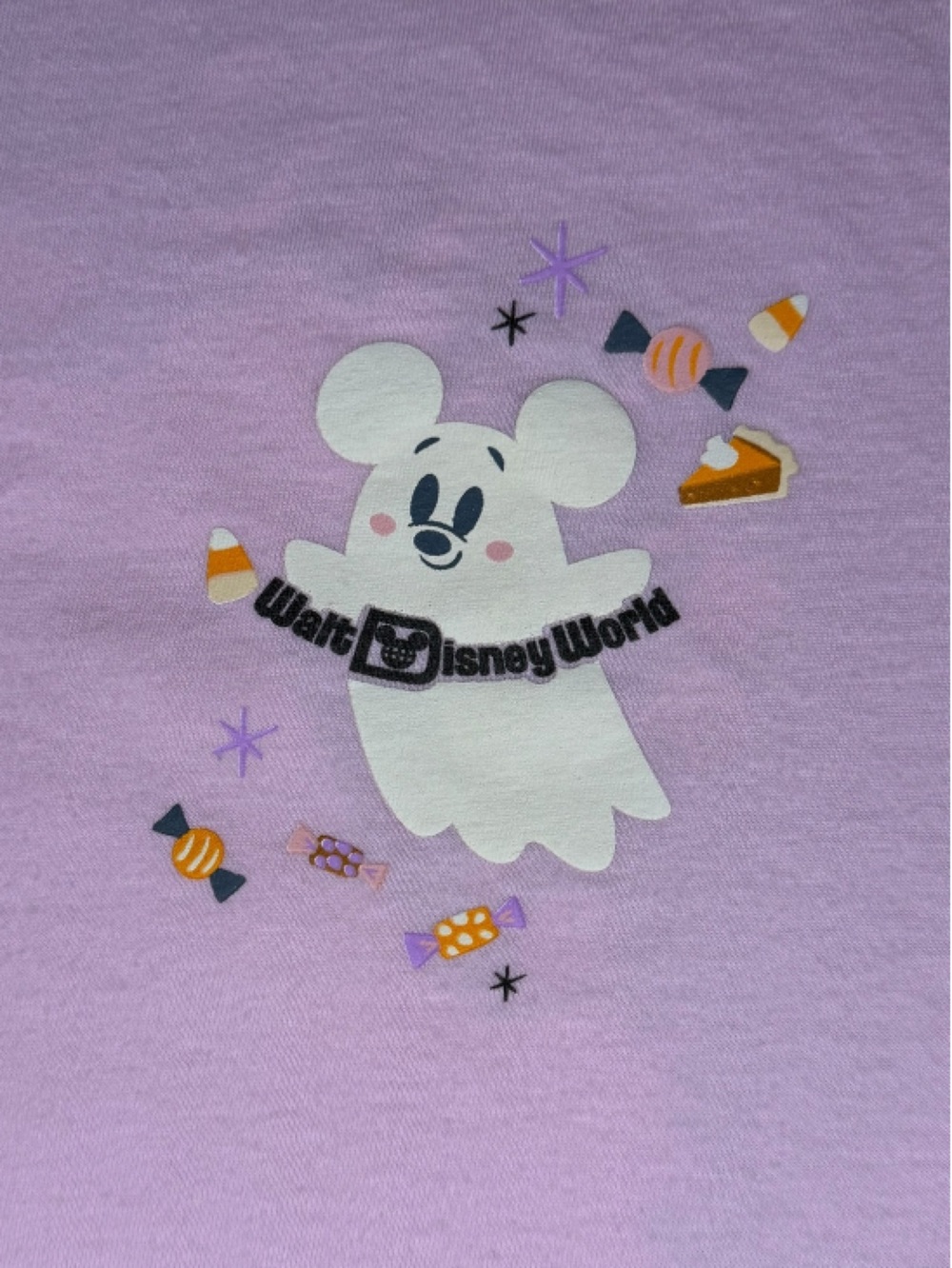 Disney Parks Pink FA-BOO-LOUS Tee Shirt Mickey/Minnie Ghost Graphic-Wmns Med - Picture 2 of 7